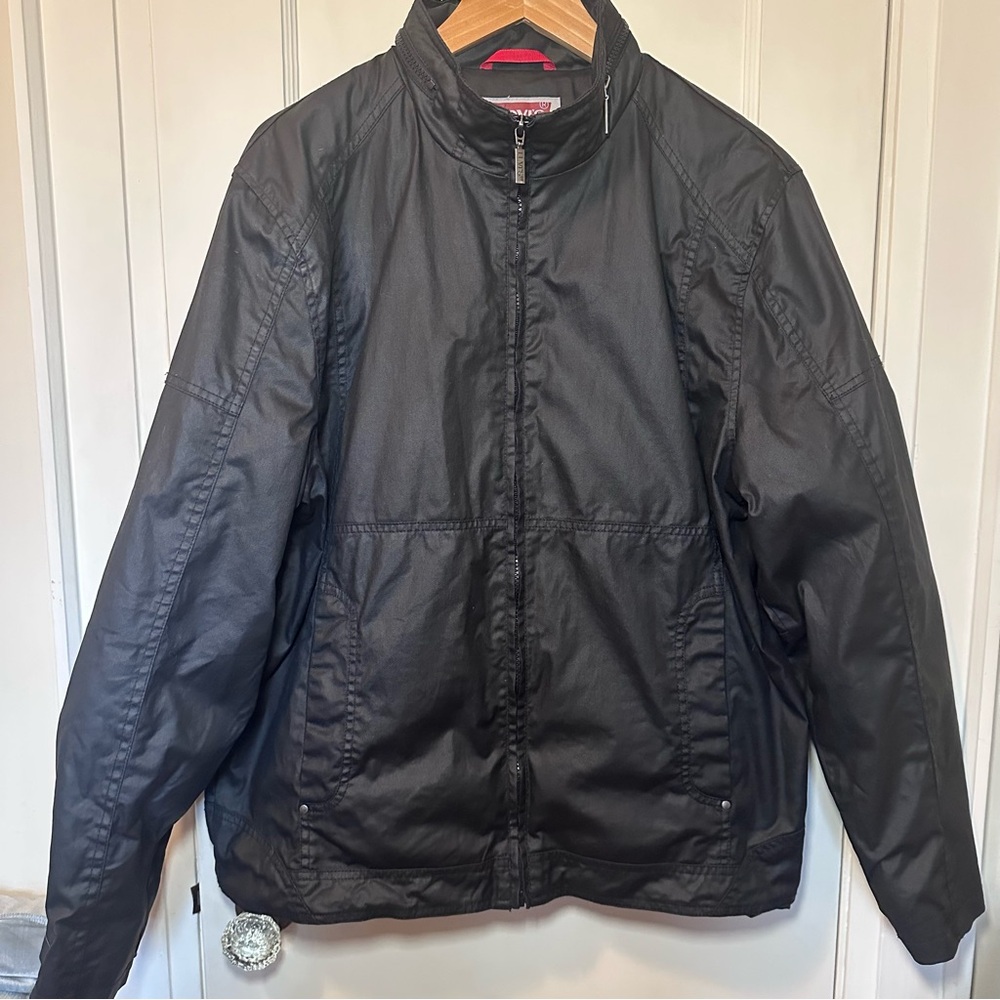 Levi's Black Lightweight Utility Jacket, Style 14811S, Unisex, Sporty, Spring